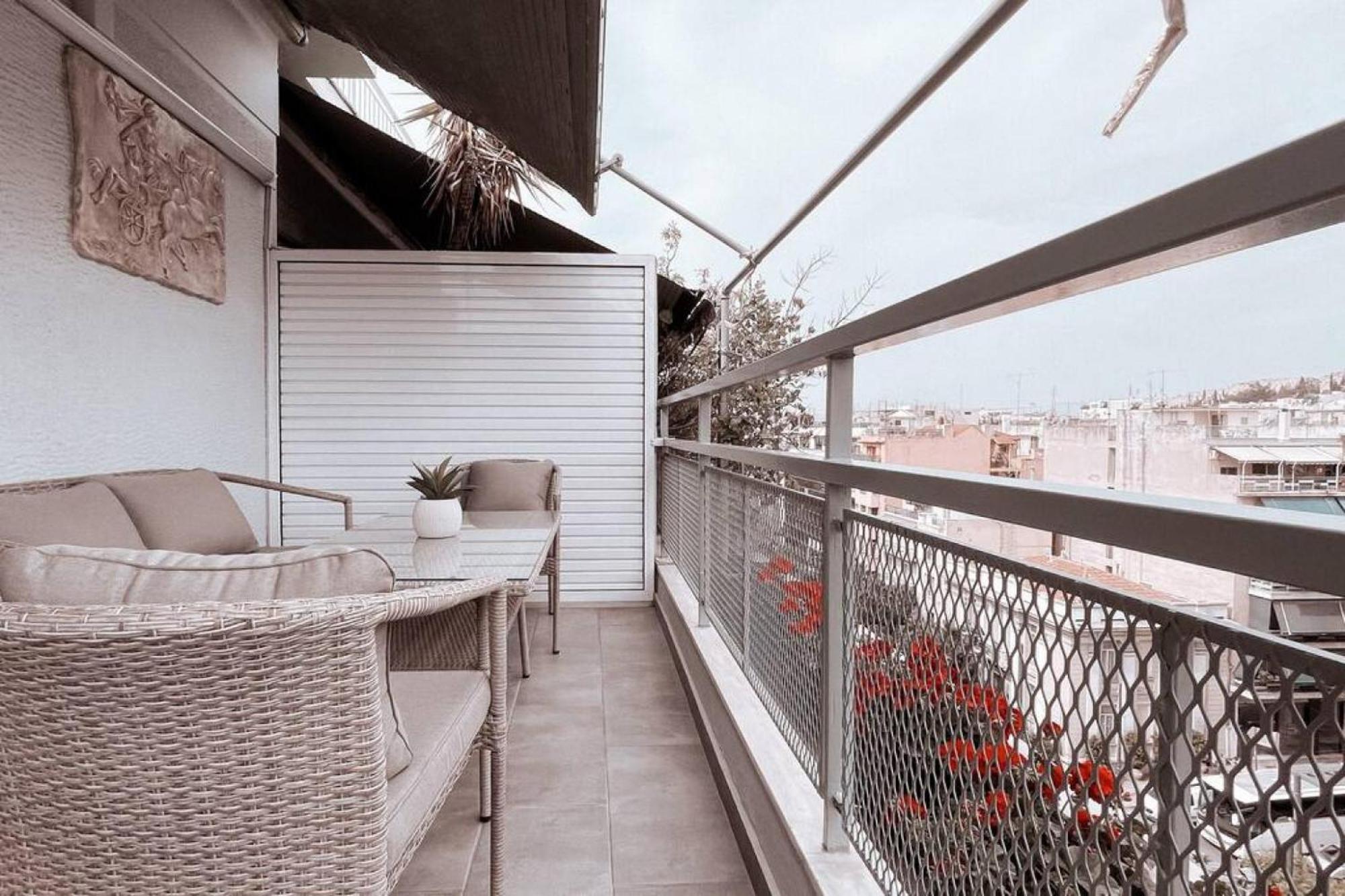 Penthouse - Amazing View In The Center Of Athens Apartment Luaran gambar