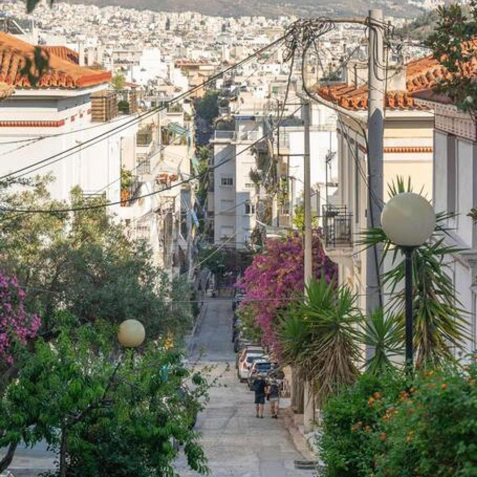 Penthouse - Amazing View In The Center Of Athens Apartment Luaran gambar